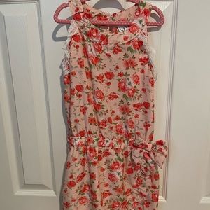 Girls Nicole Miller Romper 7/8